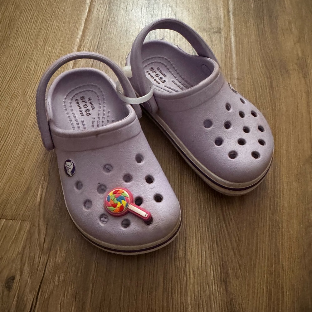 Kids Crocs Classic Clog - Purple